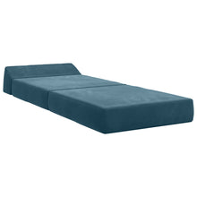 Vouwbare Bankbed Blauw 60 x 70 x 41 cm Stof