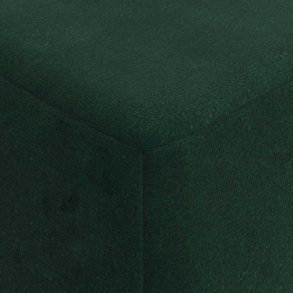 Vouwbare Bankbed Donkergroen 60 x 70 x 41 cm Stof