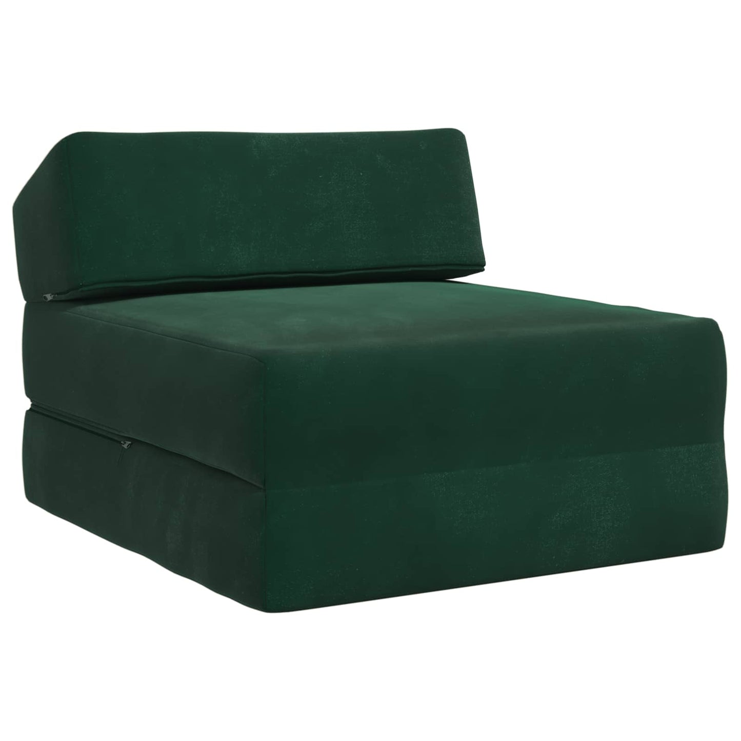 Vouwbare Bankbed Donkergroen 60 x 70 x 41 cm Stof