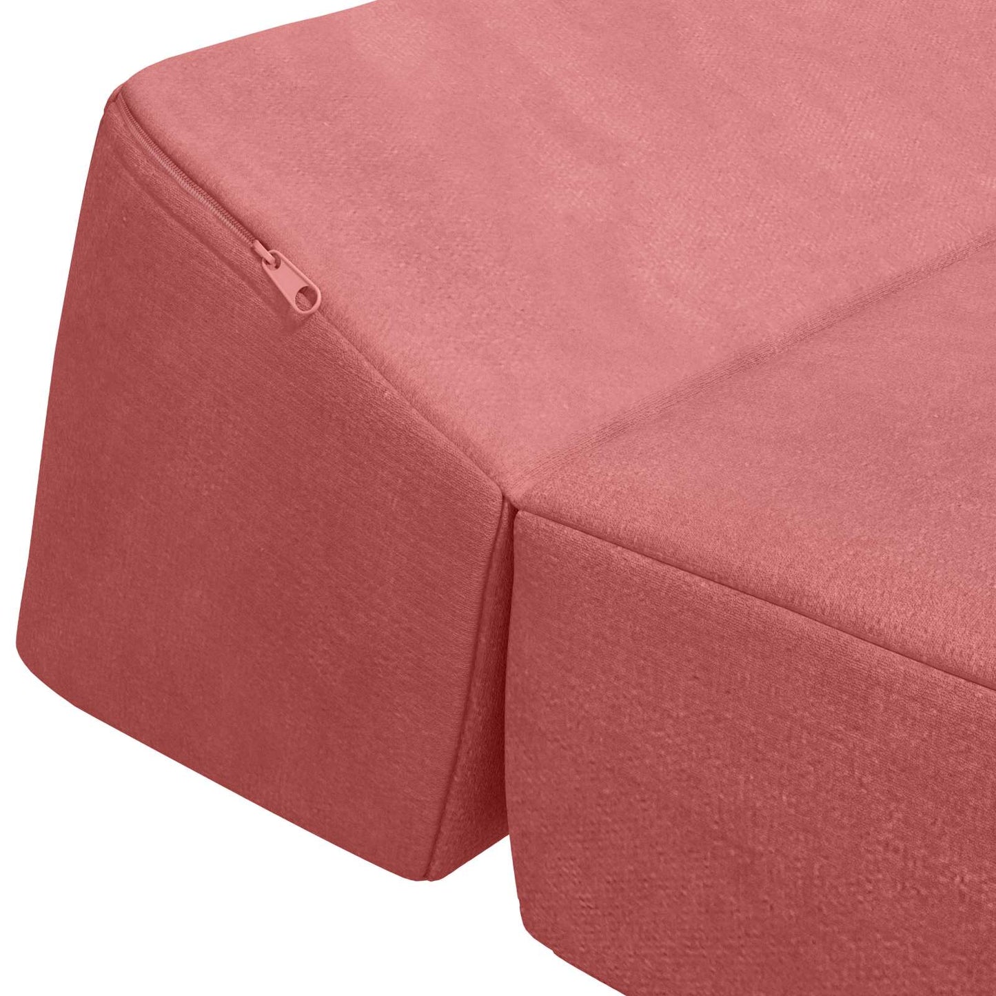 Vouwbare Bankbed Roze 60 x 70 x 41 cm Stof