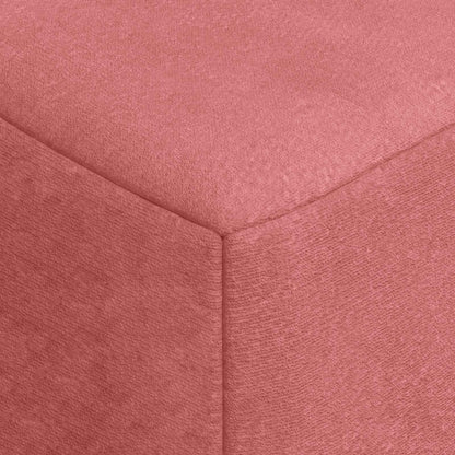 Vouwbare Bankbed Roze 60 x 70 x 41 cm Stof