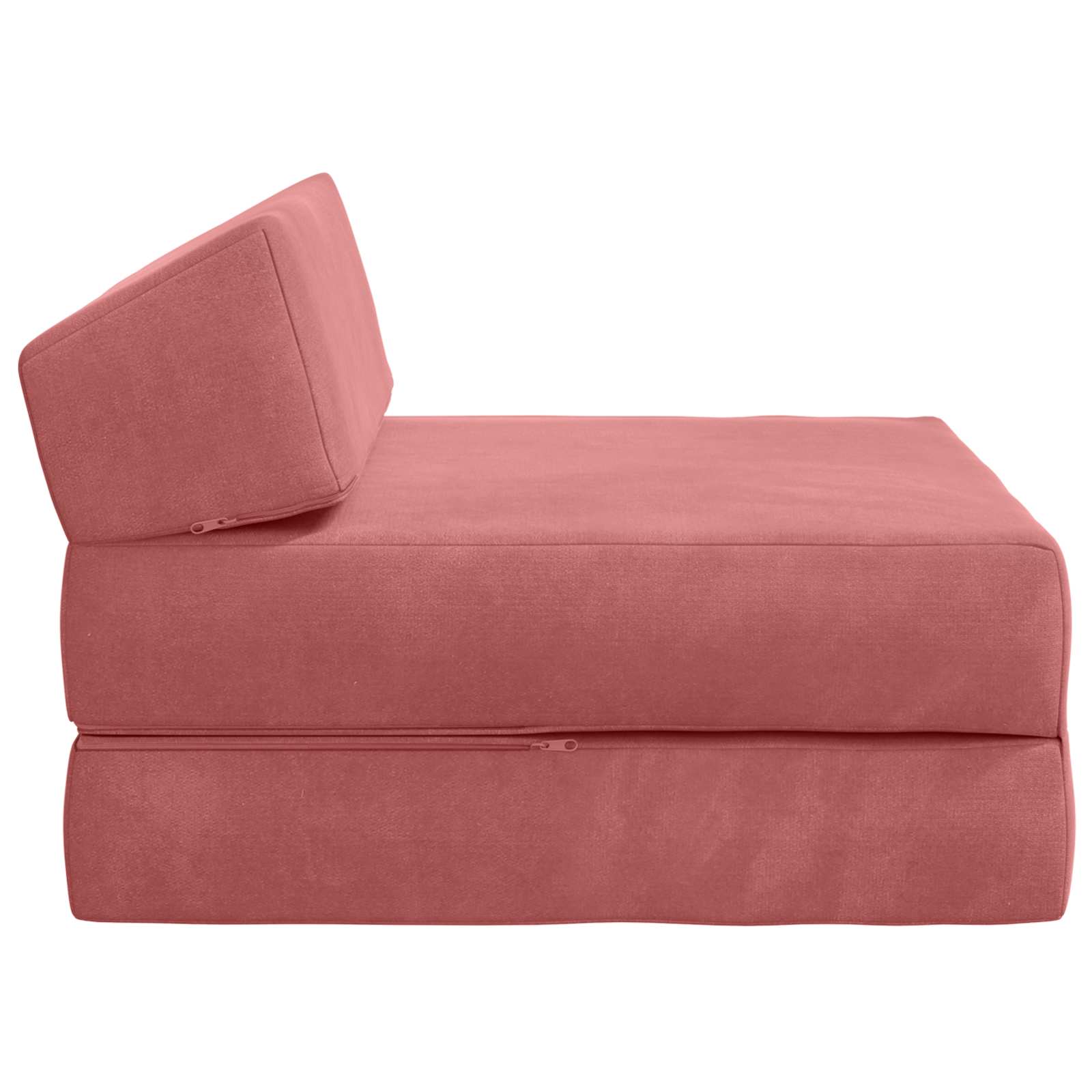Vouwbare Bankbed Roze 60 x 70 x 41 cm Stof