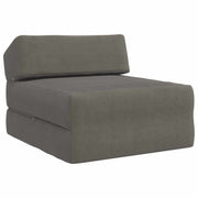Bankbed 60x70x41 cm stof lichtgrijs