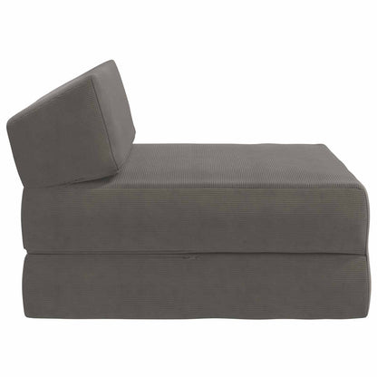Vouwbare Bankbed Lichtgrijs 60 x 70 x 41 cm Stof