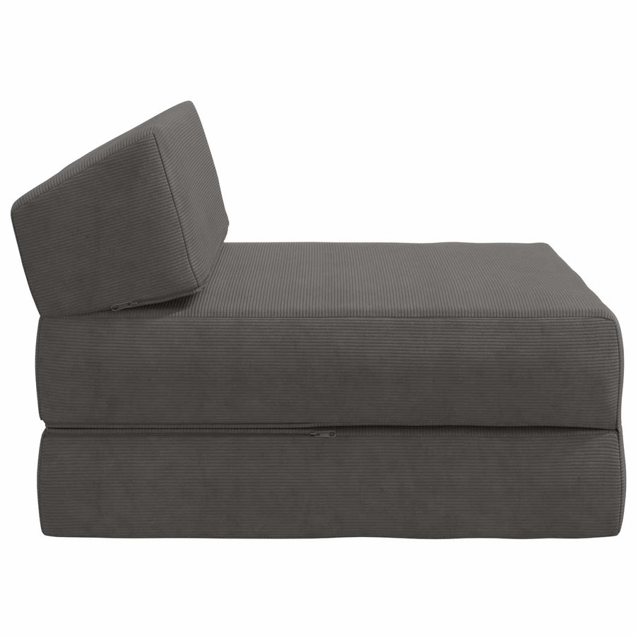 Vouwbare Bankbed Donkergrijs 60 x 70 x 41 cm Stof