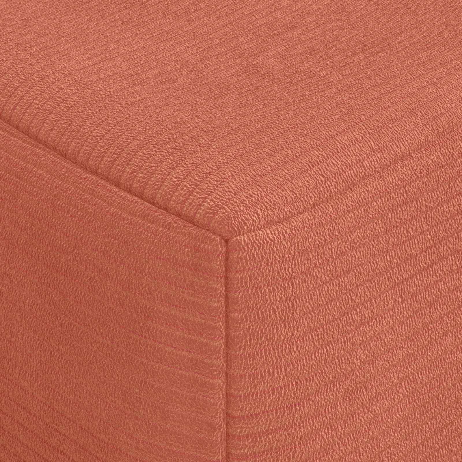 Vouwbare Bankbed Rood-oranje 60 x 70 x 41 cm Stof