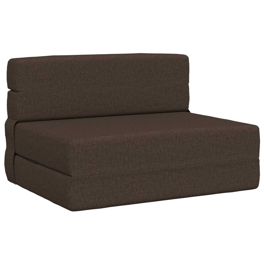Vouwbare Bankbed Taupe 70 x 72 x 60 cm Stof