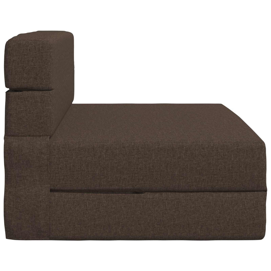 Vouwbare Bankbed Taupe 70 x 72 x 60 cm Stof