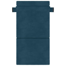 Vouwbare Bankbed Blauw 70 x 72 x 60 cm Stof