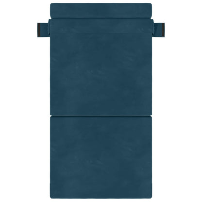 Vouwbare Bankbed Blauw 70 x 72 x 60 cm Stof