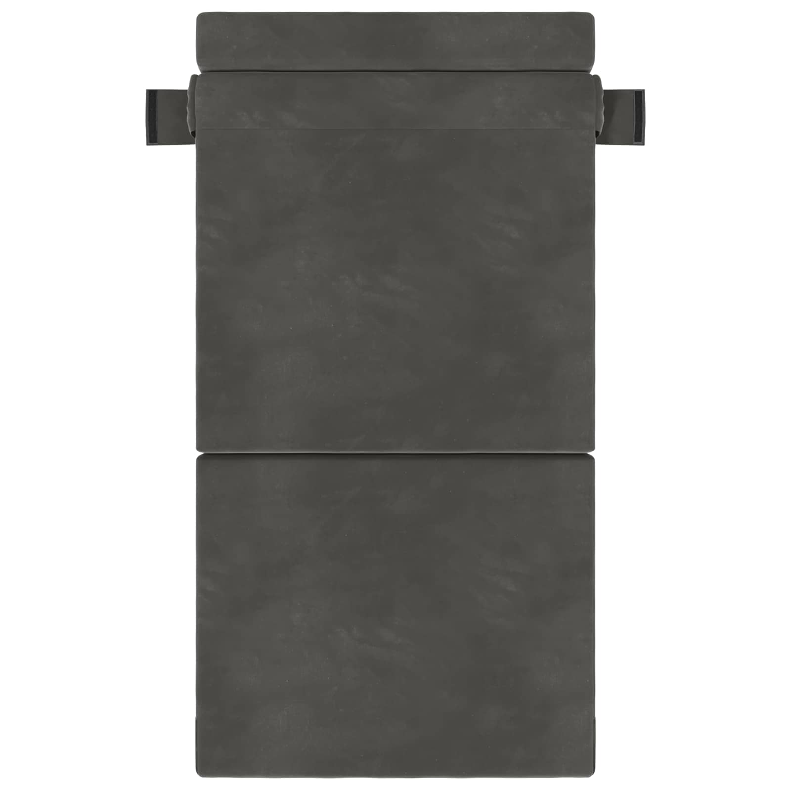Vouwbare Bankbed Donkergrijs 70 x 72 x 60 cm Stof