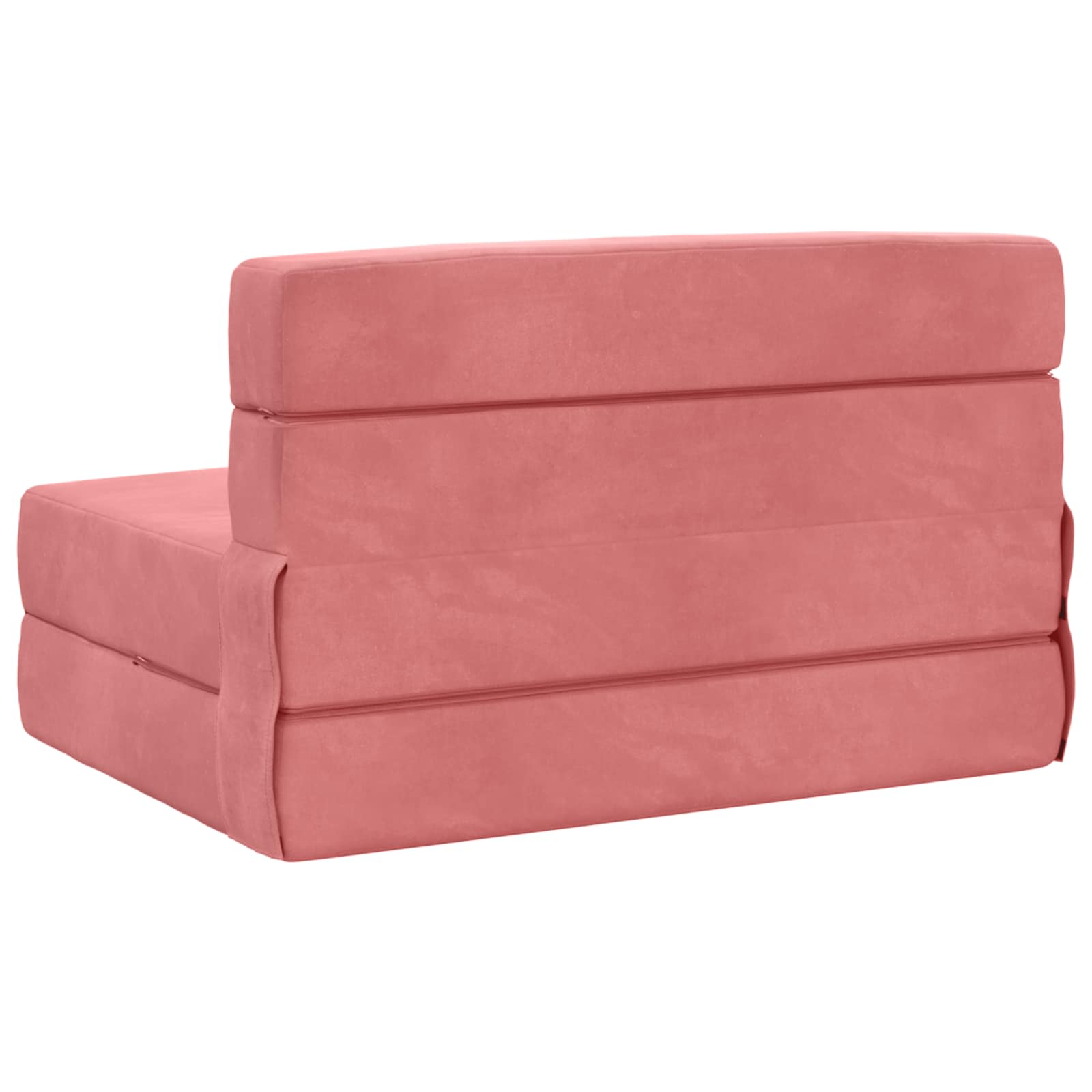 Vouwbare Bankbed Roze 70 x 72 x 60 cm Stof