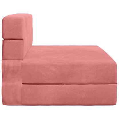 Vouwbare Bankbed Roze 70 x 72 x 60 cm Stof