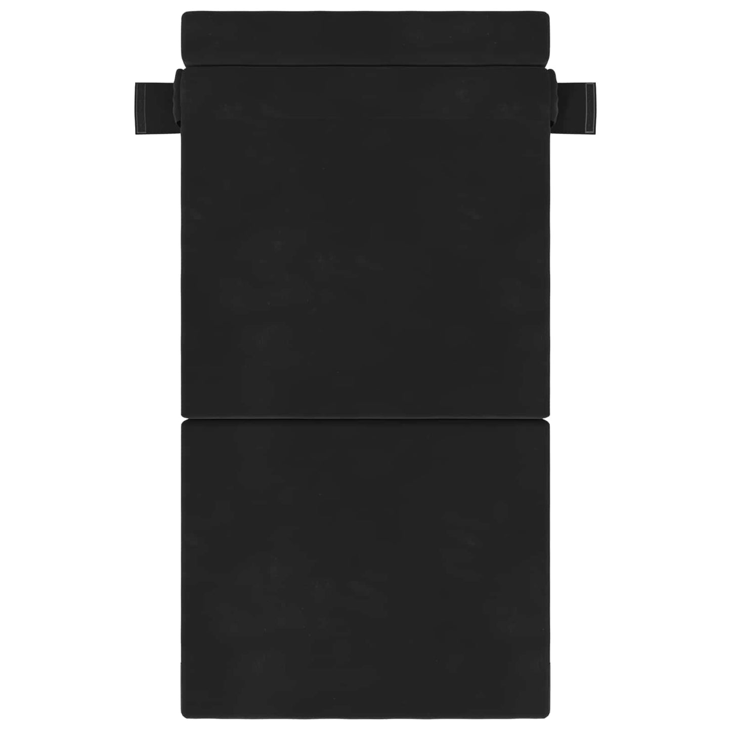 Vouwbare Bankbed Zwart 70 x 72 x 60 cm Stof