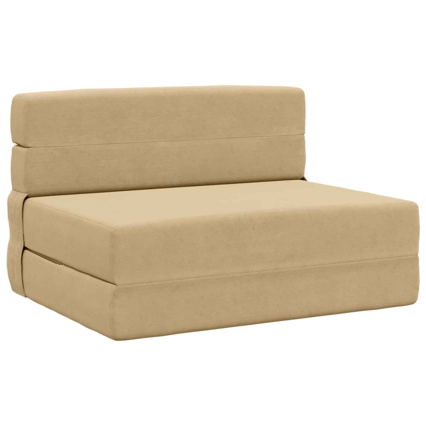 Vouwbare Bankbed Groen Grijs 70 x 72 x 60 cm Stof