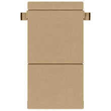 Vouwbare Bankbed Groen Grijs 70 x 72 x 60 cm Stof