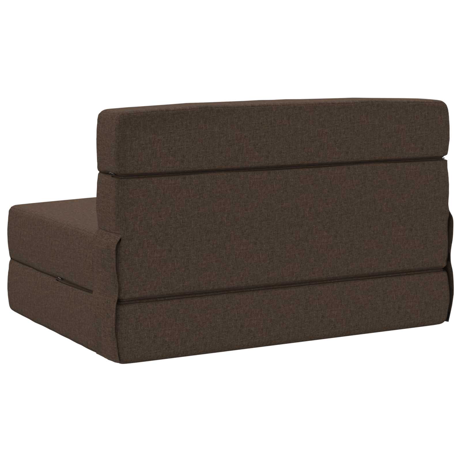 Vouwsofa Bed Taupe 190 x 70 x 15 cm Stof