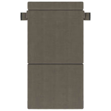 Vouwsofa Bed Lichtgrijs 190 x 70 x 15 cm Katoen Stof