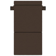 Vouwsofa Bed Taupe 190 x 100 x 15 cm Stof