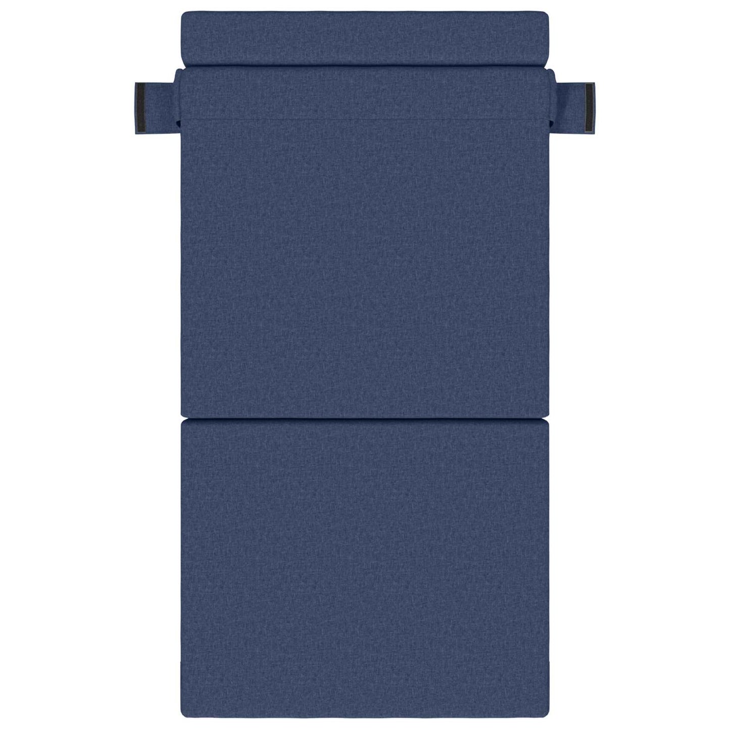 Vouwsofa Bed Blauw 190 x 100 x 15 cm Stof
