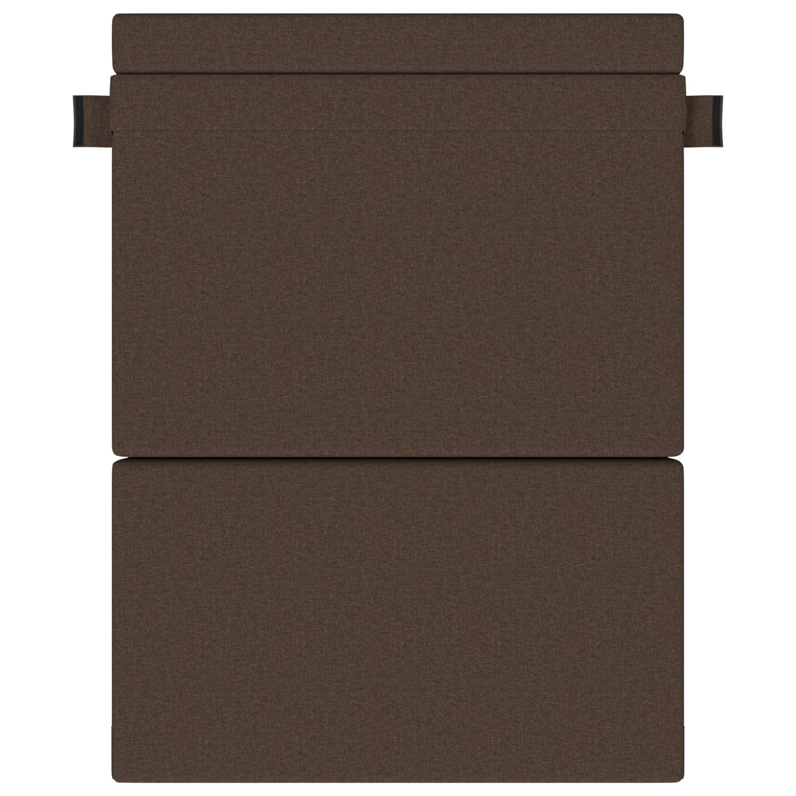 Vouwsofa Bed Taupe 203 x 152 x 15 cm Stof