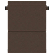Vouwsofa Bed Taupe 203 x 152 x 15 cm Stof