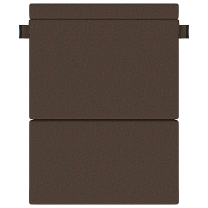 Vouwsofa Bed Taupe 203 x 152 x 15 cm Stof