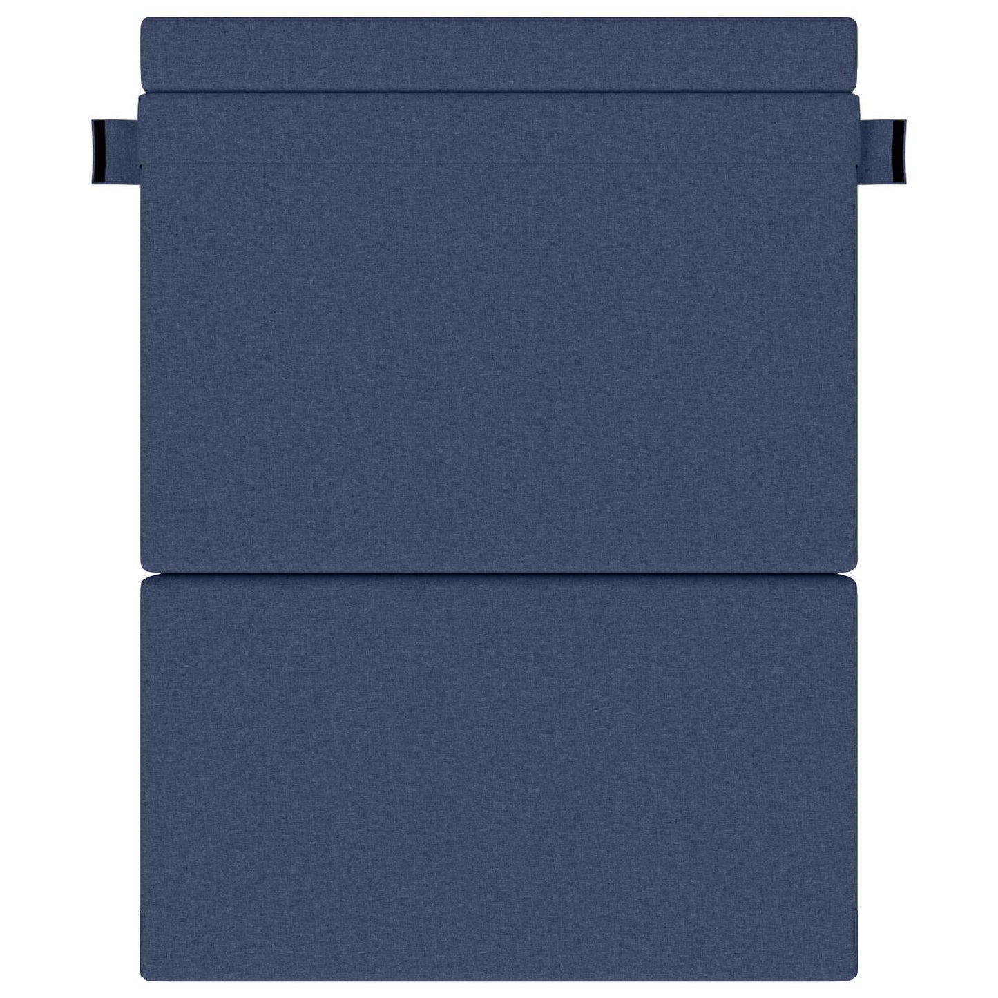 Vouwsofa Bed Blauw 203 x 152 x 15 cm Stof