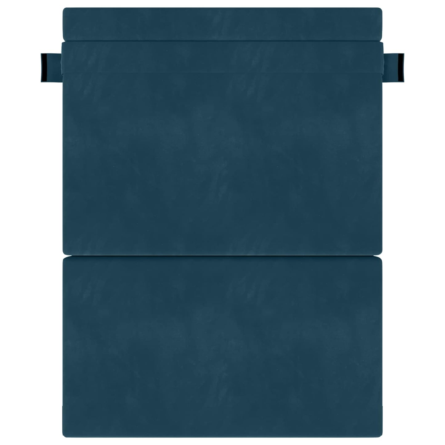 Vouwsofa Bed Blauw 203 x 152 x 15 cm Fluweel