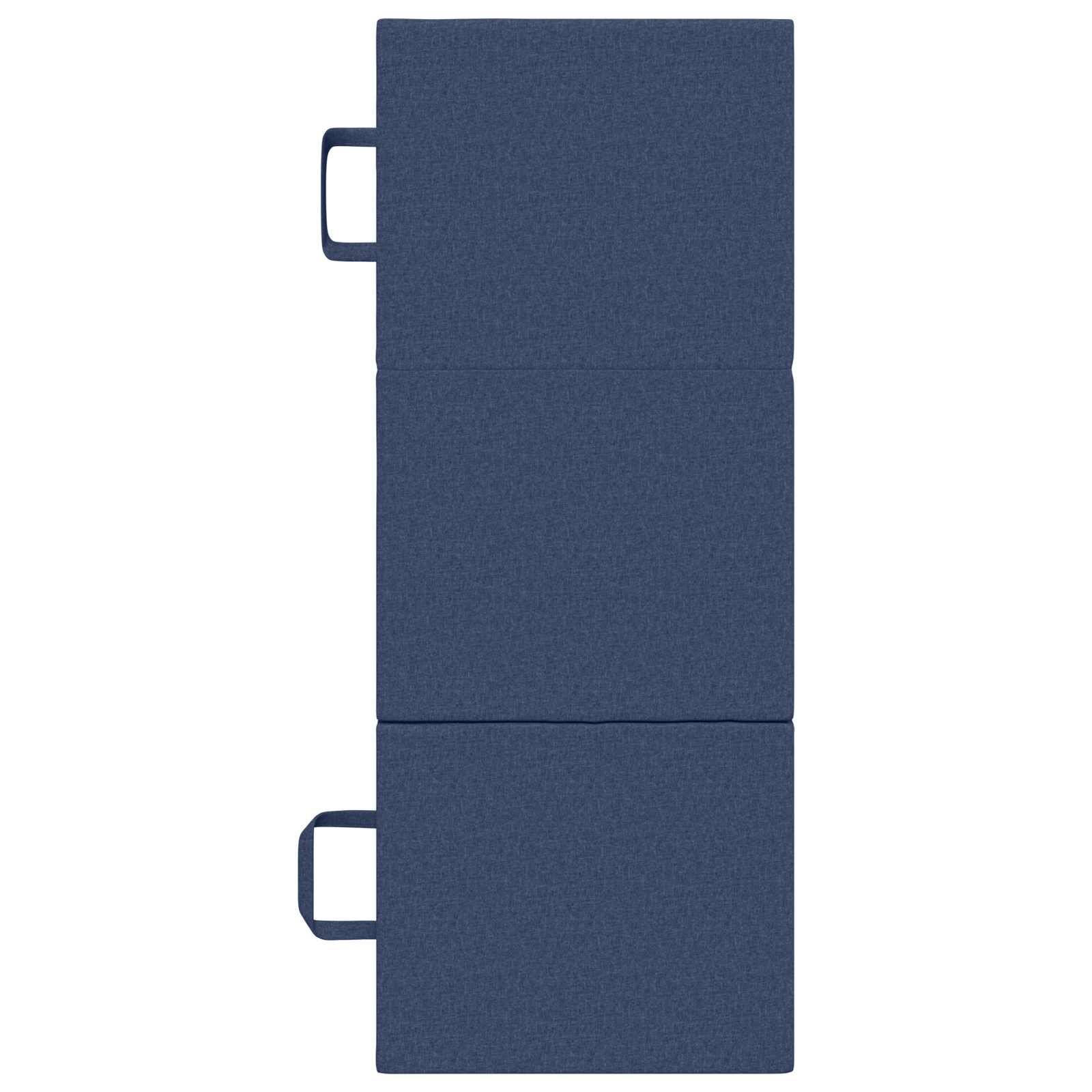 Vouwbare Bankbed 75 x 63 x 45 cm Blauw