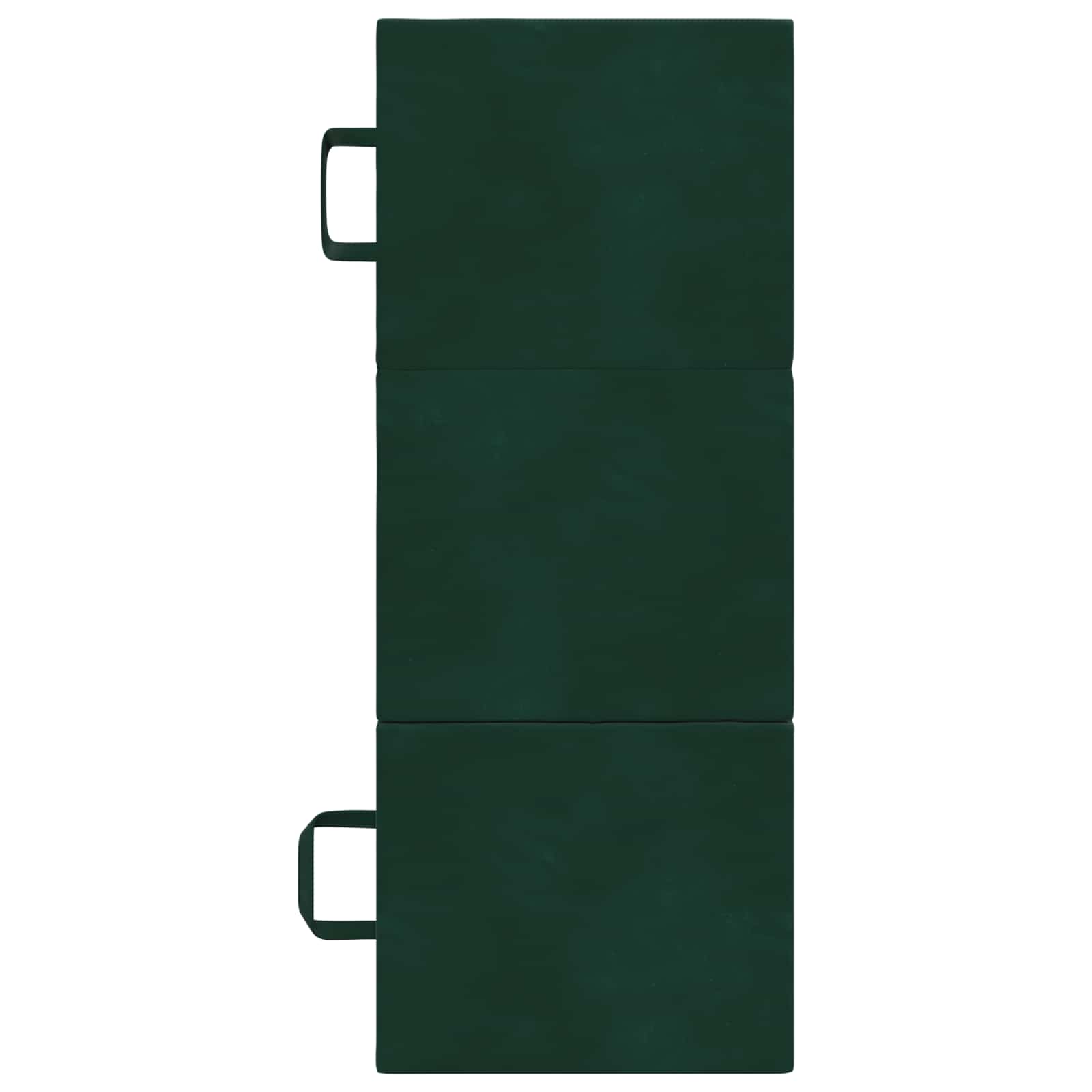 Vouwbare Bankbed 75 x 63 x 45 cm Donkergroen