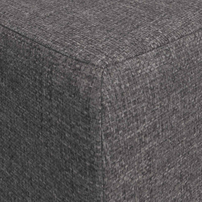 Vouwbare Bankbed 90 x 63 x 45 cm Lichtgrijs