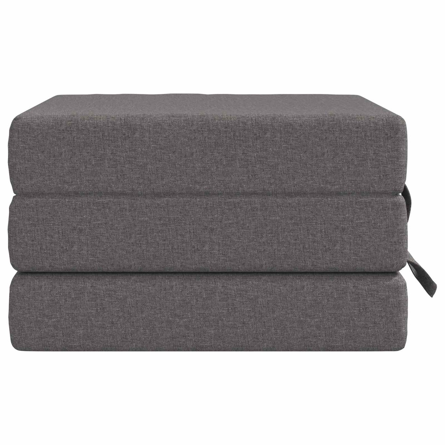 Vouwbare Bankbed 90 x 63 x 45 cm Lichtgrijs