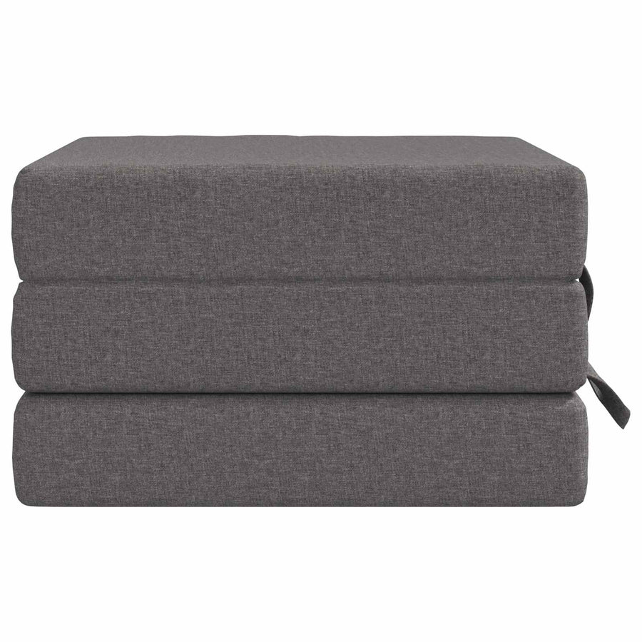 Vouwbare Bankbed 90 x 63 x 45 cm Lichtgrijs