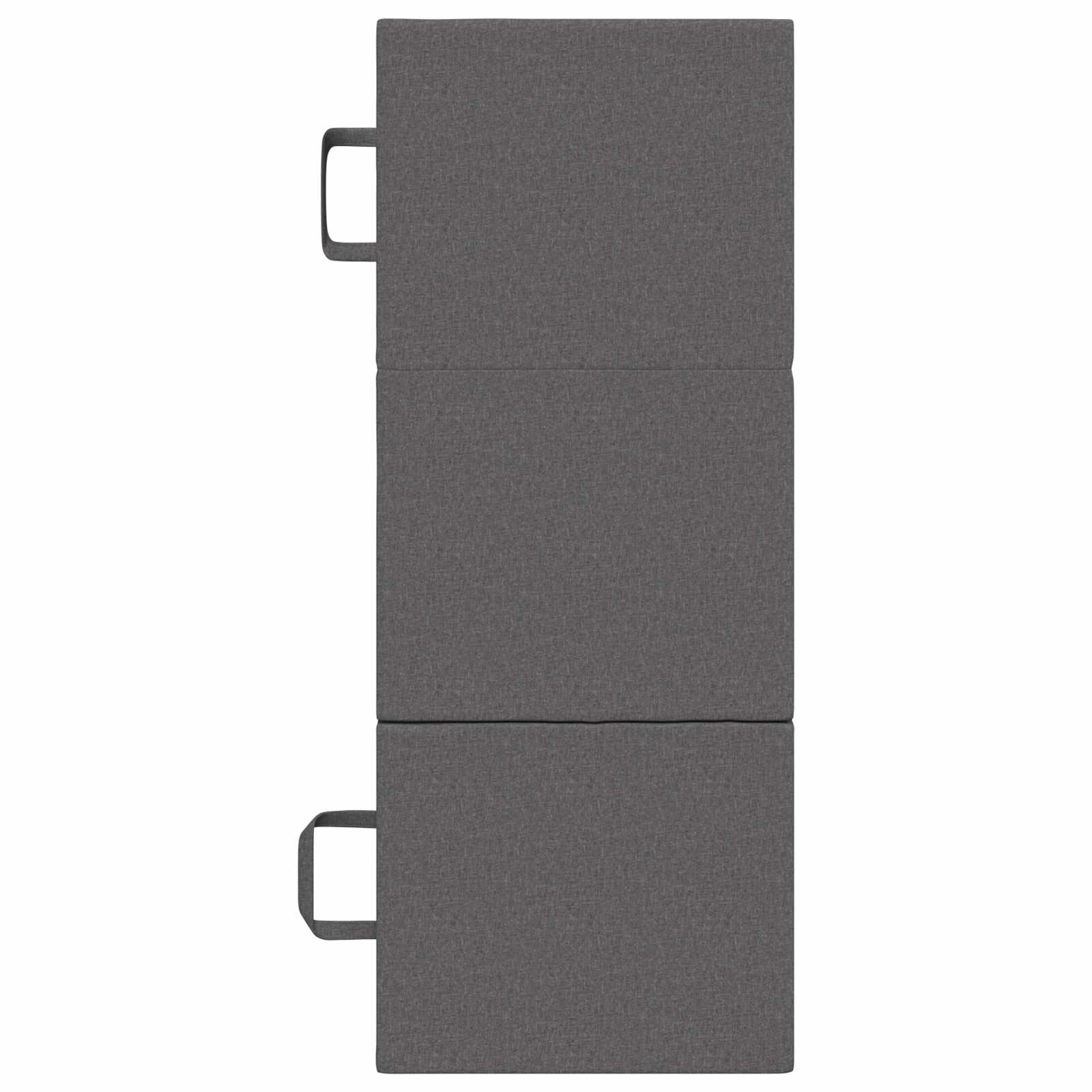 Vouwbare Bankbed 90 x 63 x 45 cm Lichtgrijs