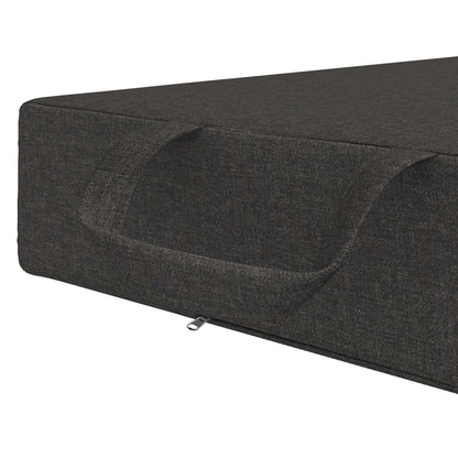 Vouwbare Bankbed 90 x 63 x 45 cm Donkergrijs