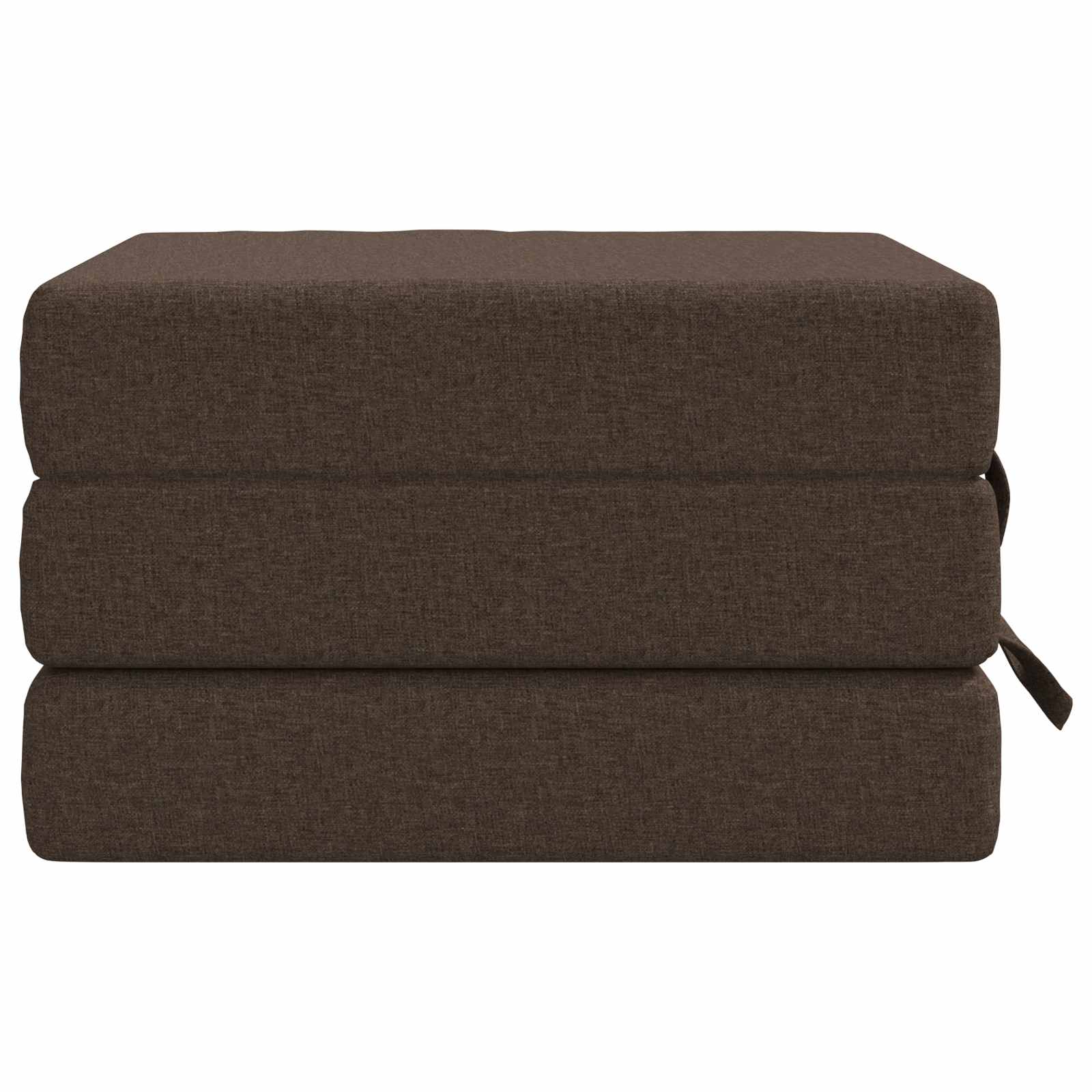 Vouwbare Bankbed 90 x 63 x 45 cm Taupe