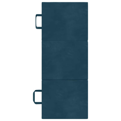 Vouwbare Bankbed 90 x 63 x 45 cm Blauw