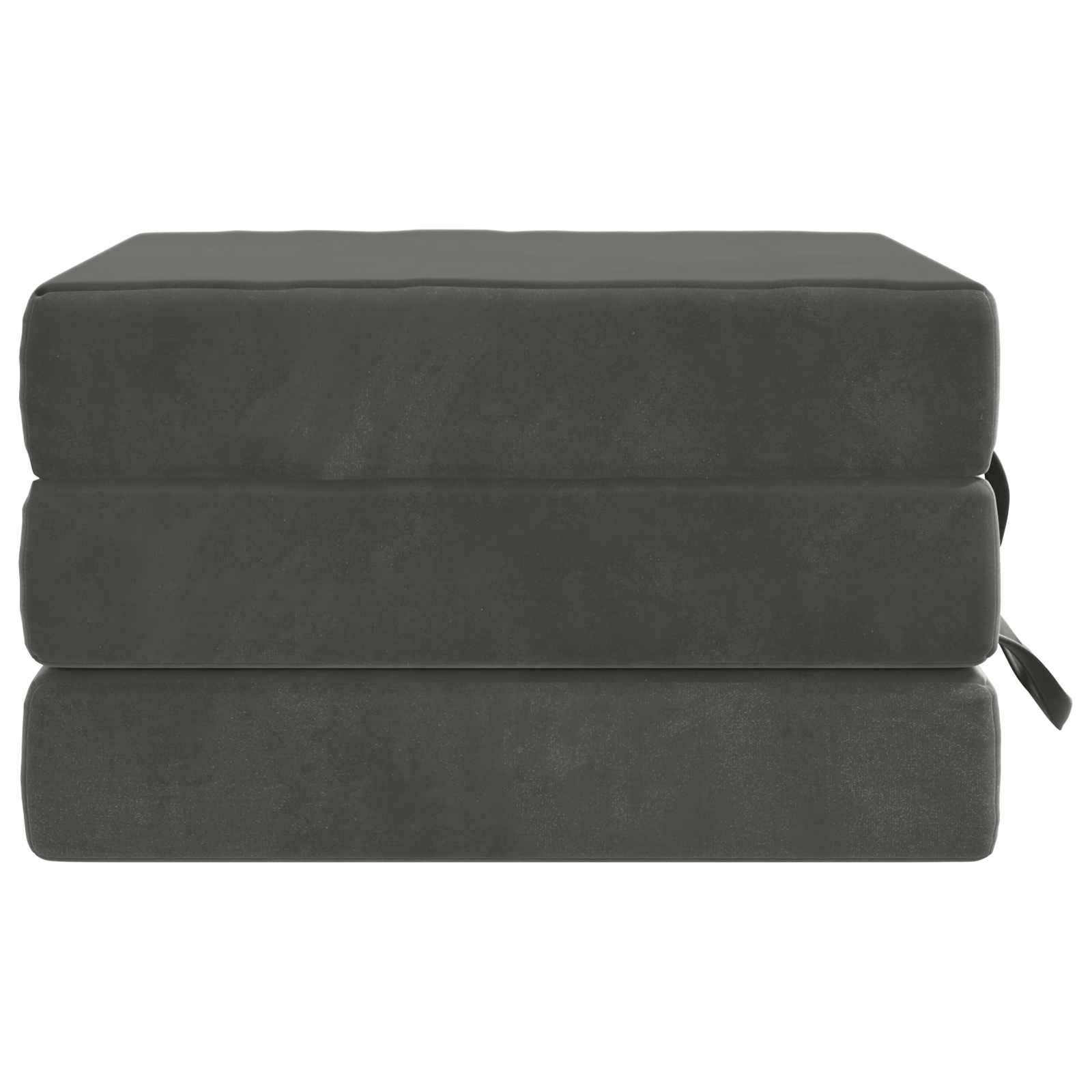 Vouwbare Bankbed 90 x 63 x 45 cm Donkergrijs