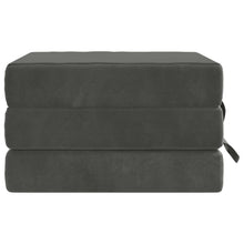 Vouwbare Bankbed 90 x 63 x 45 cm Donkergrijs