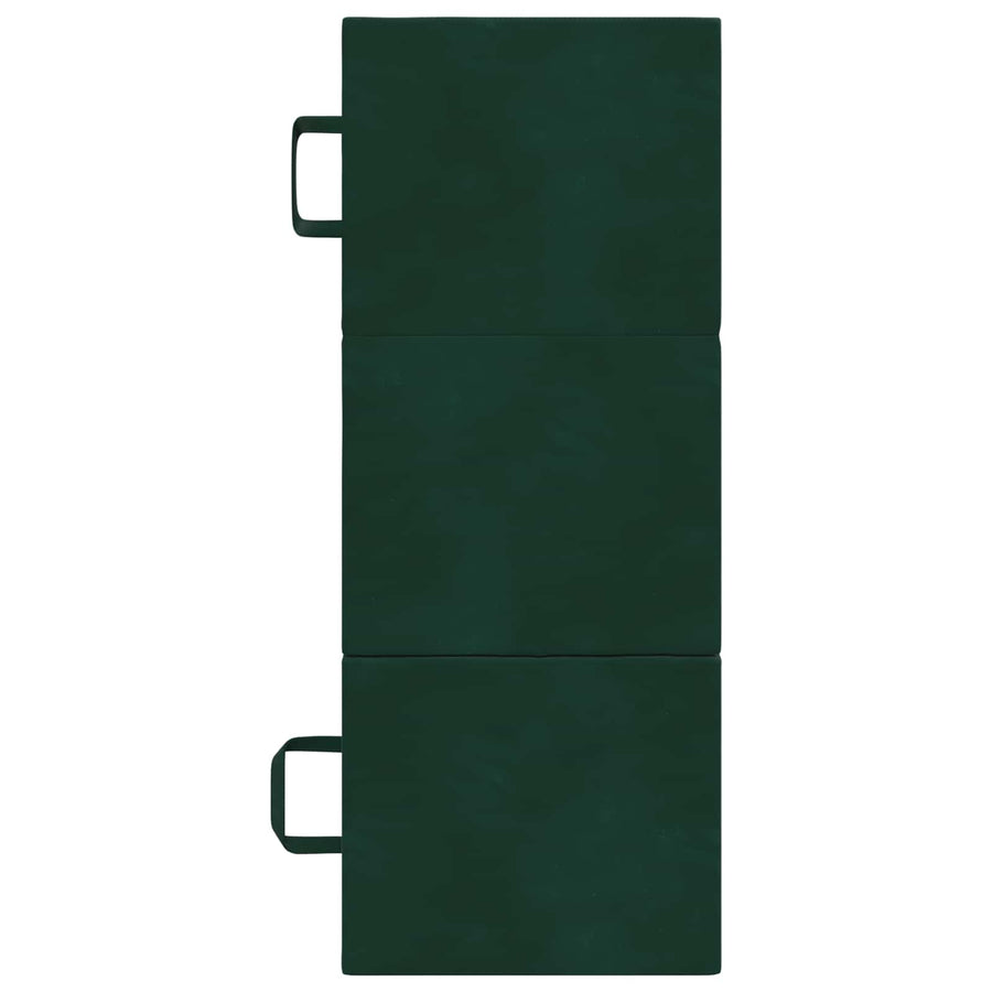 Vouwbare Bankbed 90 x 63 x 45 cm Donkergroen