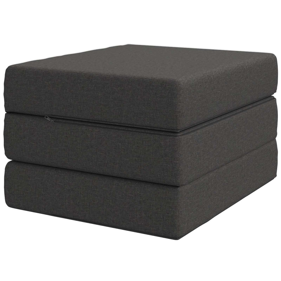 Vouwbare Bankbed 75 x 67 x 45 cm Donkergrijs