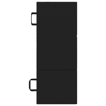 Vouwbare Bankbed 75 x 67 x 45 cm Zwart