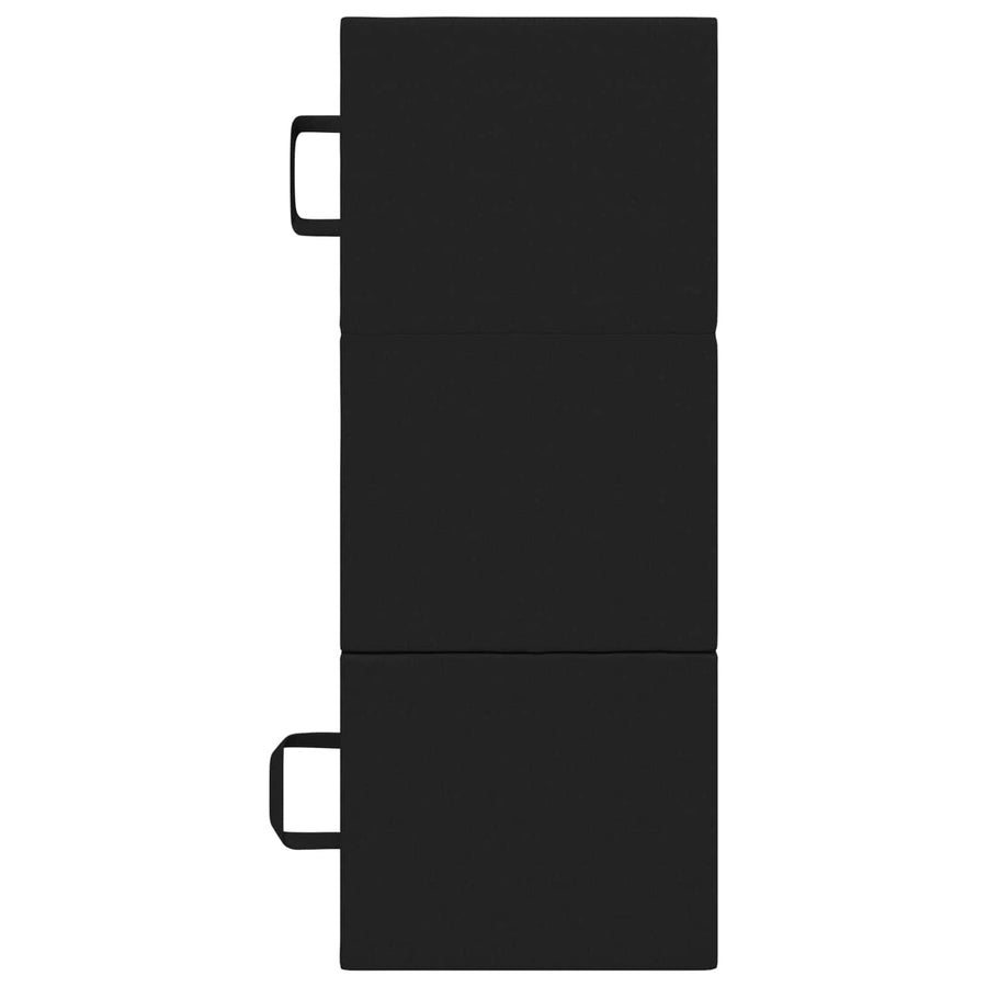 Vouwbare Bankbed 75 x 67 x 45 cm Zwart