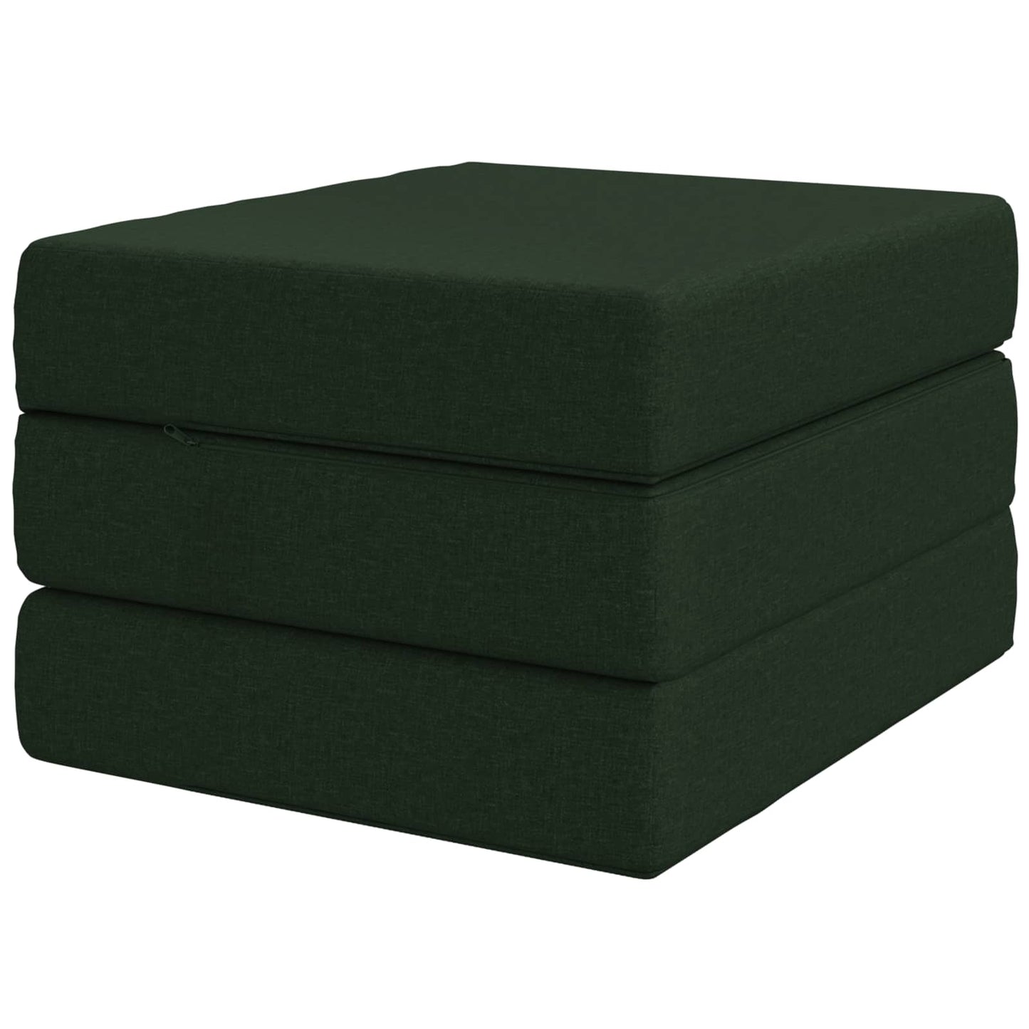 Vouwbare Bankbed 75 x 67 x 45 cm Donkergroen