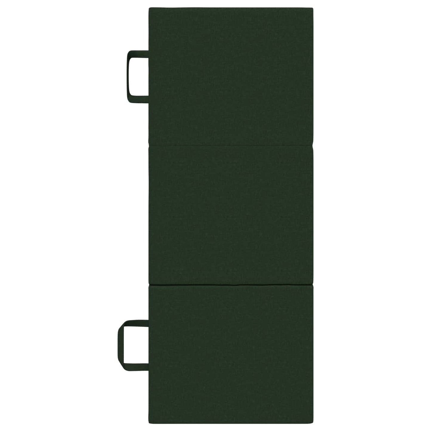 Vouwbare Bankbed 75 x 67 x 45 cm Donkergroen