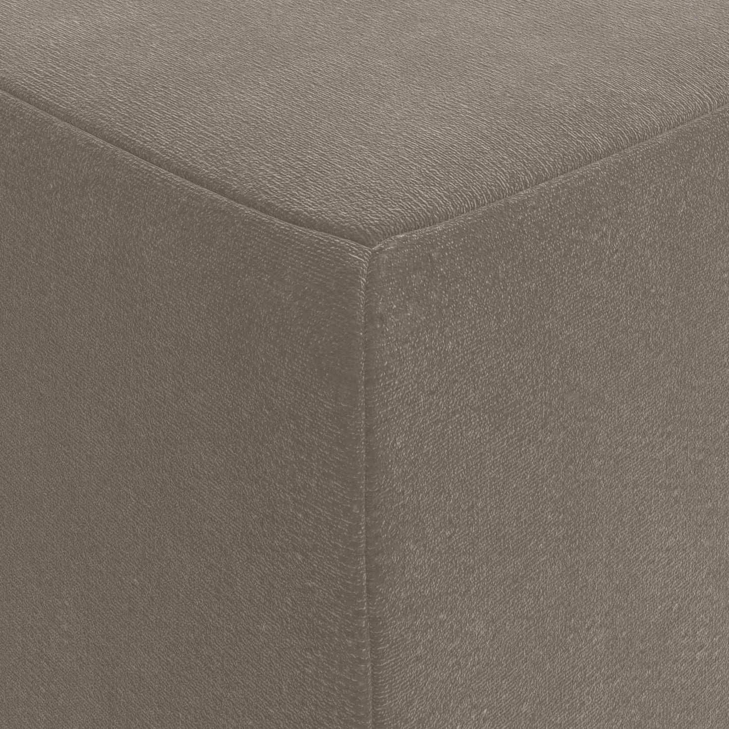 Vouwbare Bankbed 75 x 67 x 45 cm Lichtgrijs