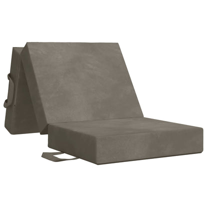 Vouwbare Bankbed 75 x 67 x 45 cm Lichtgrijs