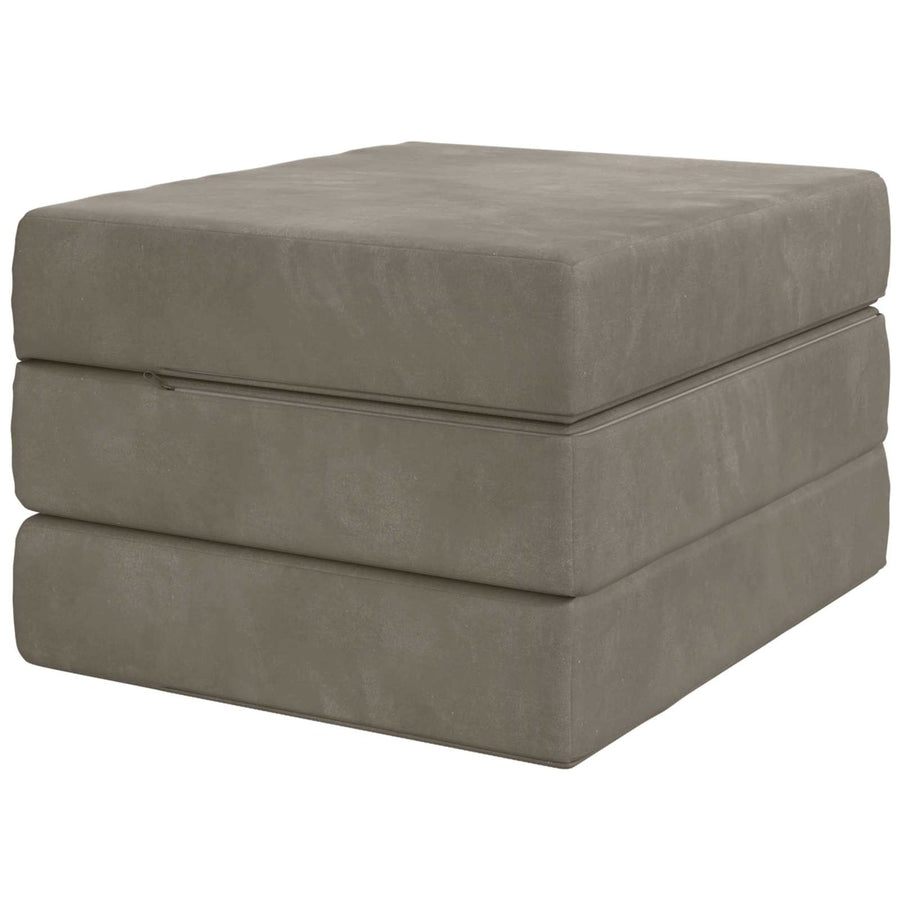 Vouwbare Bankbed 75 x 67 x 45 cm Lichtgrijs