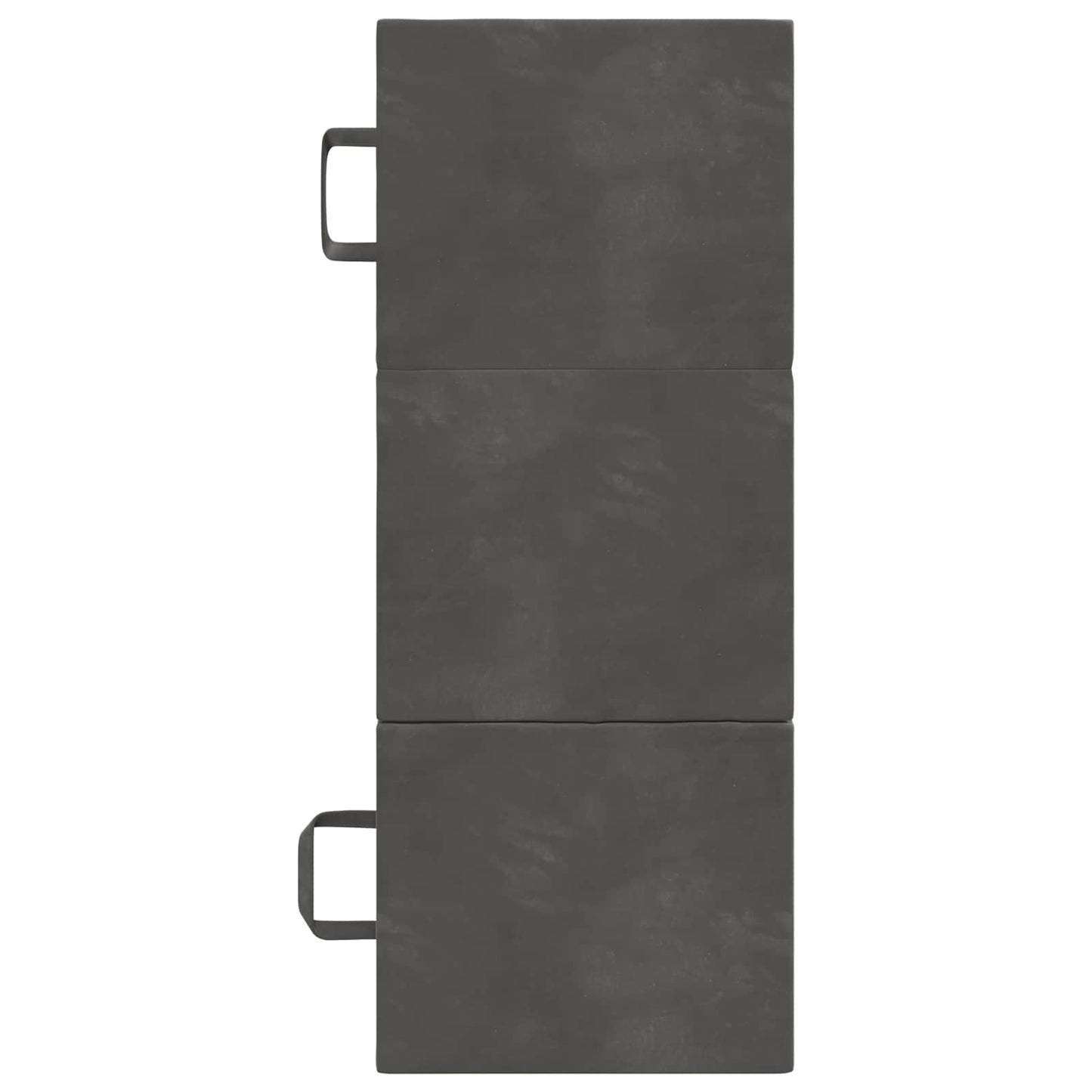 Vouwbare Bankbed 75 x 67 x 45 cm Donkergrijs